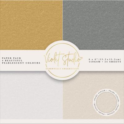 Violet Studio Paper Pad - Pearlescent