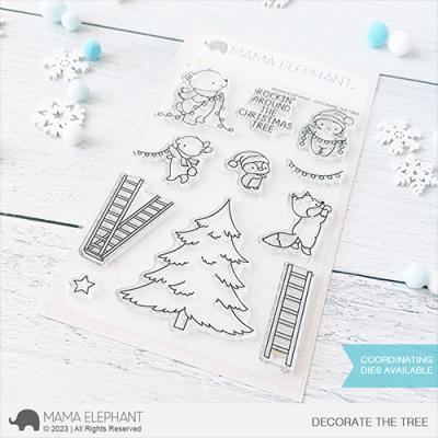 Mama Elephant Stempel - Decorate the Tree