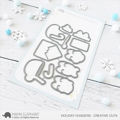 Mama Elephant Outline Dies - Holiday Huggers