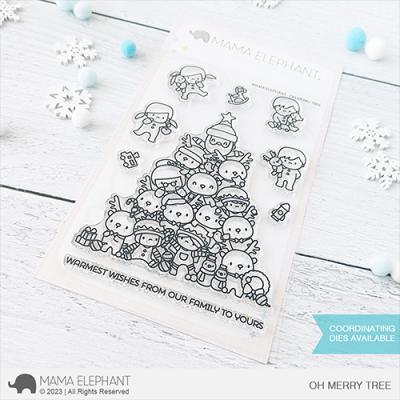Mama Elephant Stempel - Oh Merry Tree