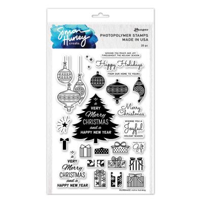 Spellbinders Stempel - Retro Holiday