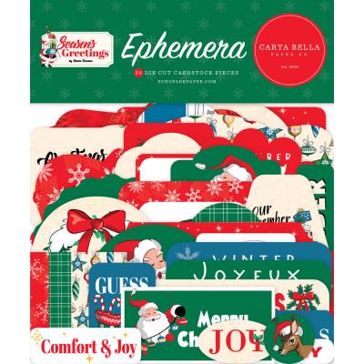 Carta Bella Season's Greetings - Ephemera