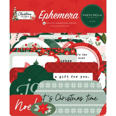 Carta Bella Christmas Flora - Peaceful Ephemera