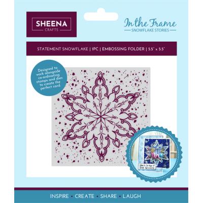 Crafter's Companion In The Frame Snowflake Stories - Statement Snowflake