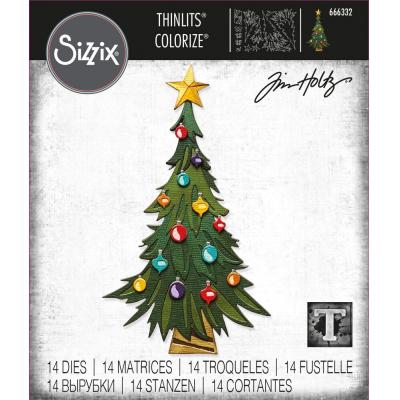 Sizzix Thinlits Die by Tim Holtz Trim a Tree