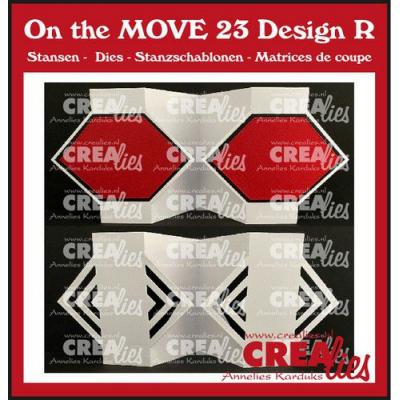 Crealies Cutting Dies - On the MOVE Design R - Diamanten