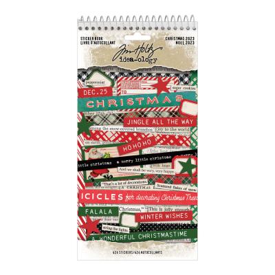 Idea-ology Tim Holtz Christmas 2023 - Sticker Book