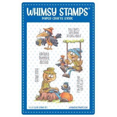Whimsy Stamps Stempel - Blessed Scarecrows