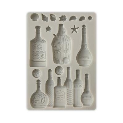 Stamperia Songs of the Sea Silicon Mould - Bottles