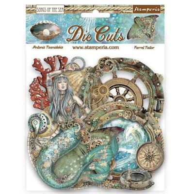 Stamperia Songs of the Sea - Die Cuts Creatures