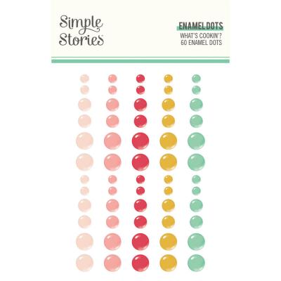 Simple Stories What's Cookin? - Enamel Dots