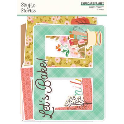 Simple Stories What's Cookin? - Chipboard Frames