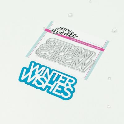 Heffy Doodle Cutting Dies - Winter Wishes Shadow Cuts