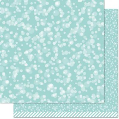 Lawn Fawn Designpapier - Ice Blue Bokeh