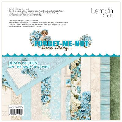 LemonCraft Dear Diary Forget-Me-Not - Paper Pad