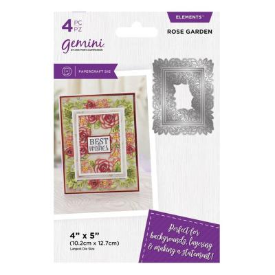 Gemini Everyday Border Nesting Elements Dies - Rose Garden