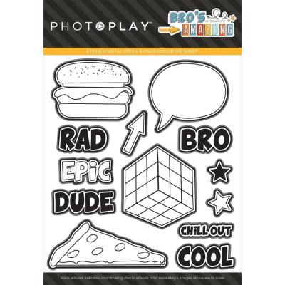PhotoPlay Bro's Amazing - Outline Dies