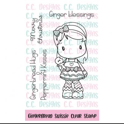 C. C. Designs Stempel - Gingerbread Swissie