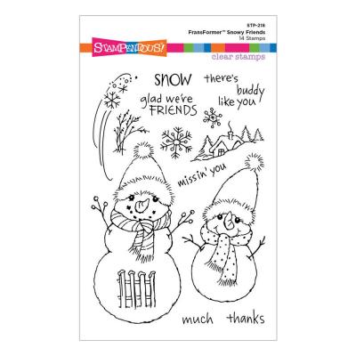 Stampendous Stempel - Snowy Friends