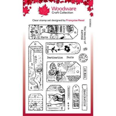 Woodware Stempel - Tag Collection