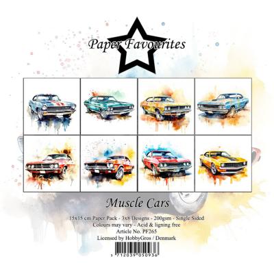 Paper Favourites Paper Pack - Muscle Cars