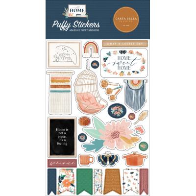 Carta Bella At Home - Puffy Stickers