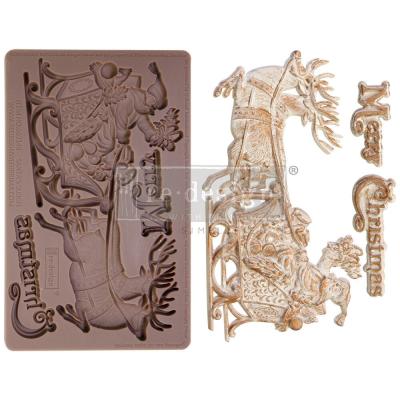 Prima Marketing Re-Design Decor Mould - Santa's Sleigh