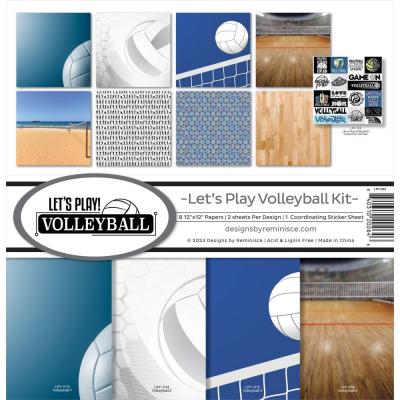Reminisce Collection Kit - Let's Play Volleyball