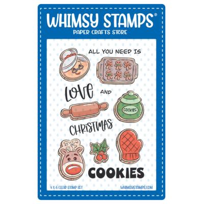 Whimsy Stamps Stempel - Love and Christmas Cookies