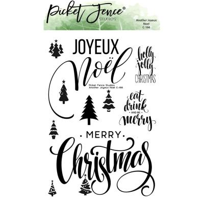 Picket Fence Studios Stempel - Another Joyeux Noel