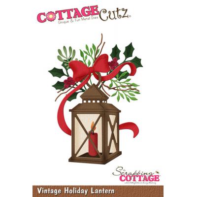 Scrapping Cottage Cutz - Vintage Holiday Lantern