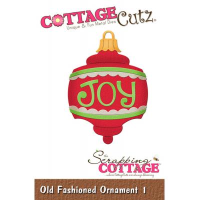 Scrapping Cottage Cutz - Old Fashioned Ornament 1