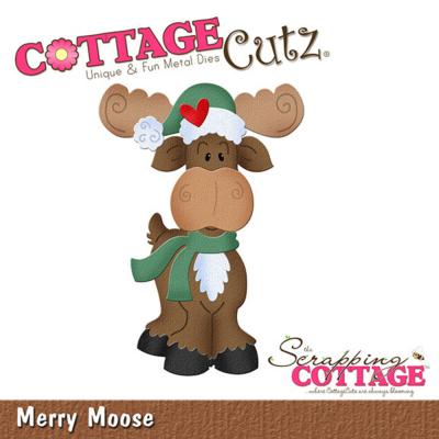 Scrapping Cottage Cutz - Merry Moose