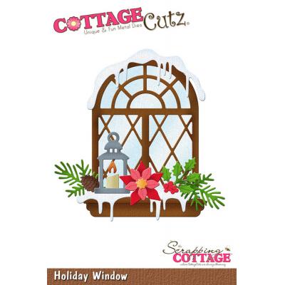 Scrapping Cottage Cutz - Holiday Window