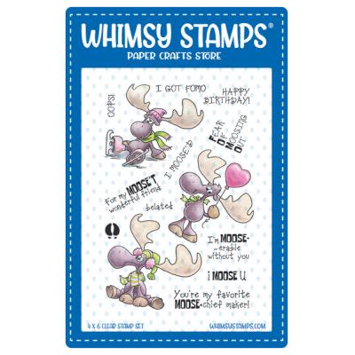 Whimsy Stamps Stempel - Moose't Wonderful