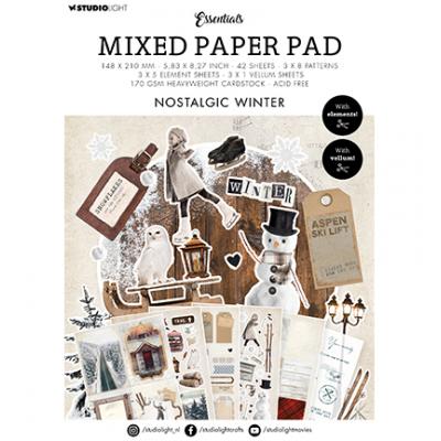 StudioLight Mixed Paper Pad - Nostalgic Winter