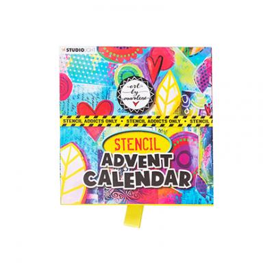 StudioLight Art By Marlene Stencil Advent Calendar