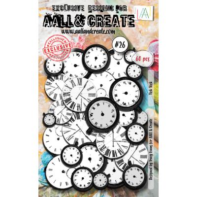 Aall and Create Ephemera Die-Cuts - Tick Tock