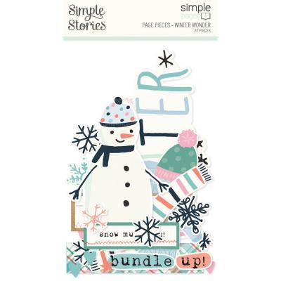 Simple Stories Winter Wonder - Simple Pages Pieces