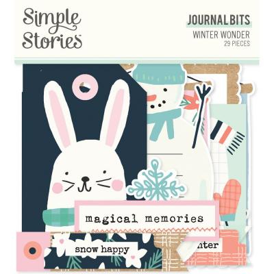 Simple Stories Winter Wonder - Journal Bits