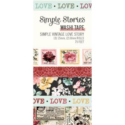 Simple Stories Simple Vintage Love Story - Washi Tape