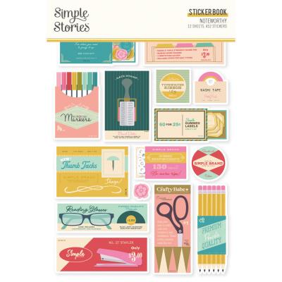 Simple Stories Noteworthy - Sticker Book