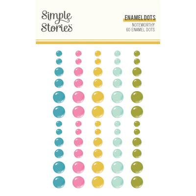 Simple Stories Noteworthy - Enamel Dots