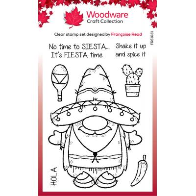 Woodware Stempel - Fiesta Time