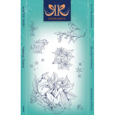 Katkin Krafts Stempel - Winter Fairy