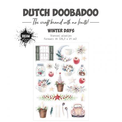 Dutch DooBaDoo Die-Cuts - Winter Days
