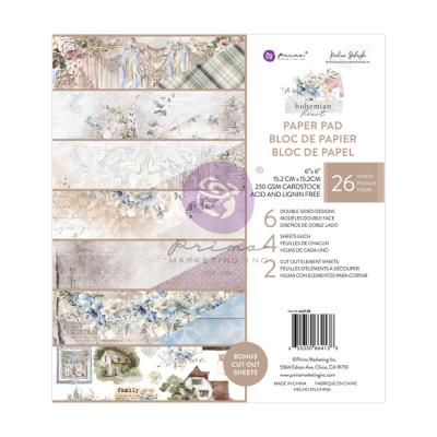 Prima Marketing Bohemian Heart - Paper Pad