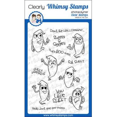 Whimsy Stamps Stempel - Sheets and Giggles