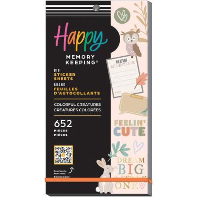 Me & My Big Ideas Happy Planner Sticker - Colorful Creatures