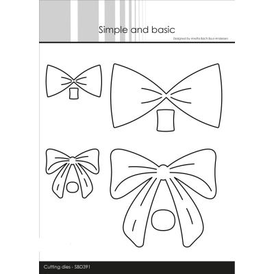 Simple and Basic Cutting Dies - Bow & Butterfly
